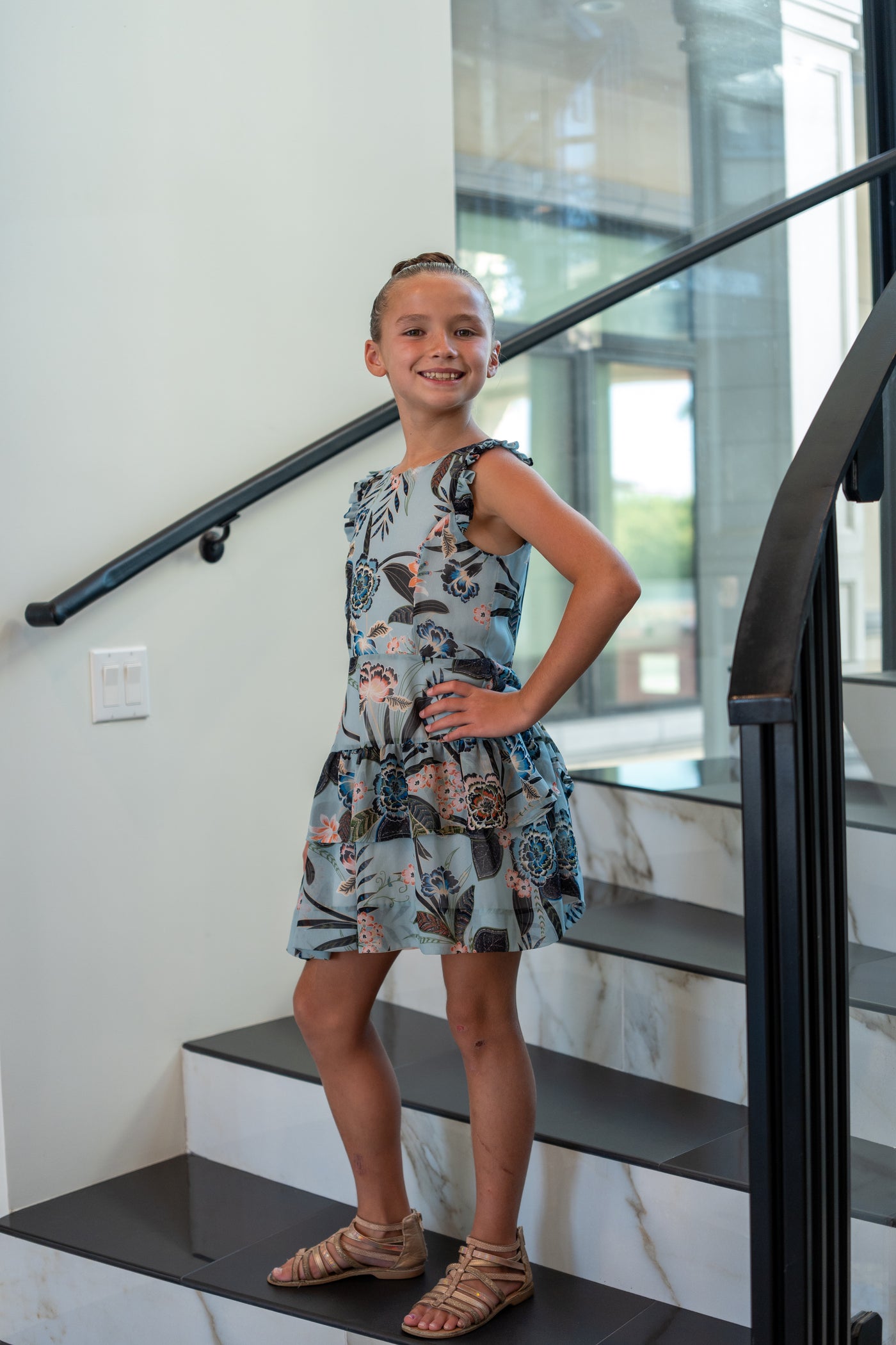 Camellia Dress (Girl's & Teens) with Shorts