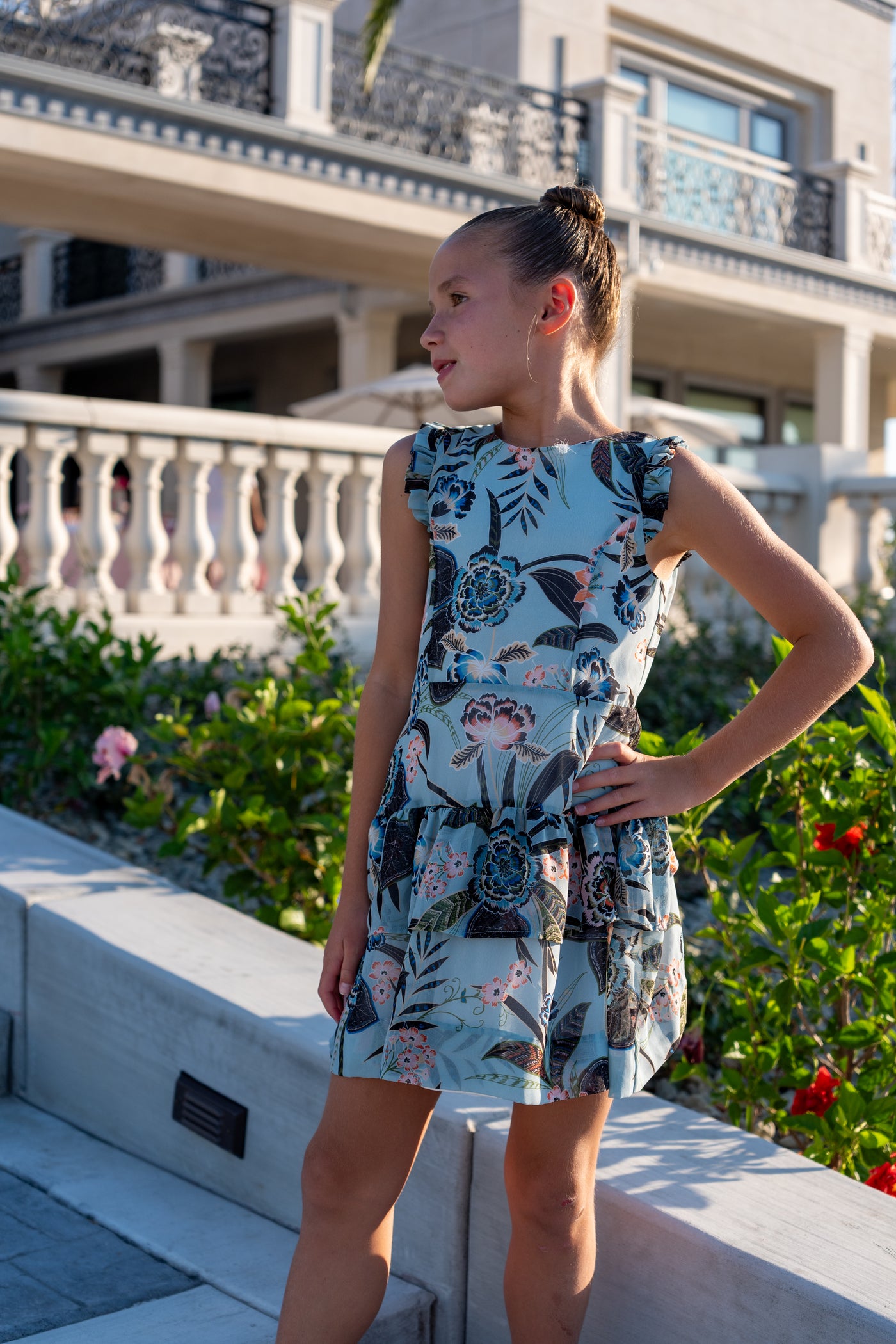 Camellia Dress (Girl's & Teens) with Shorts