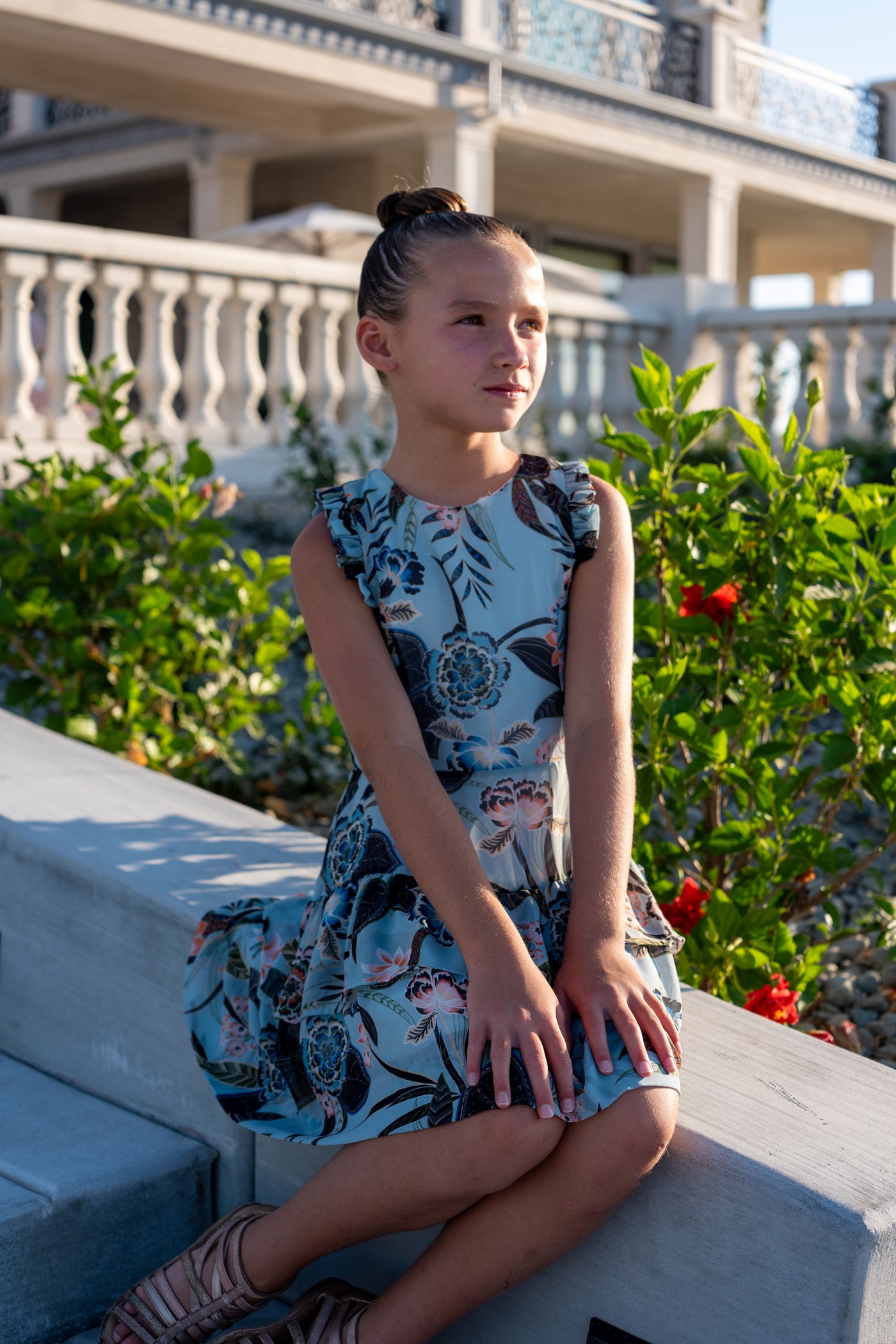 Camellia Dress (Girl's & Teens) with Shorts